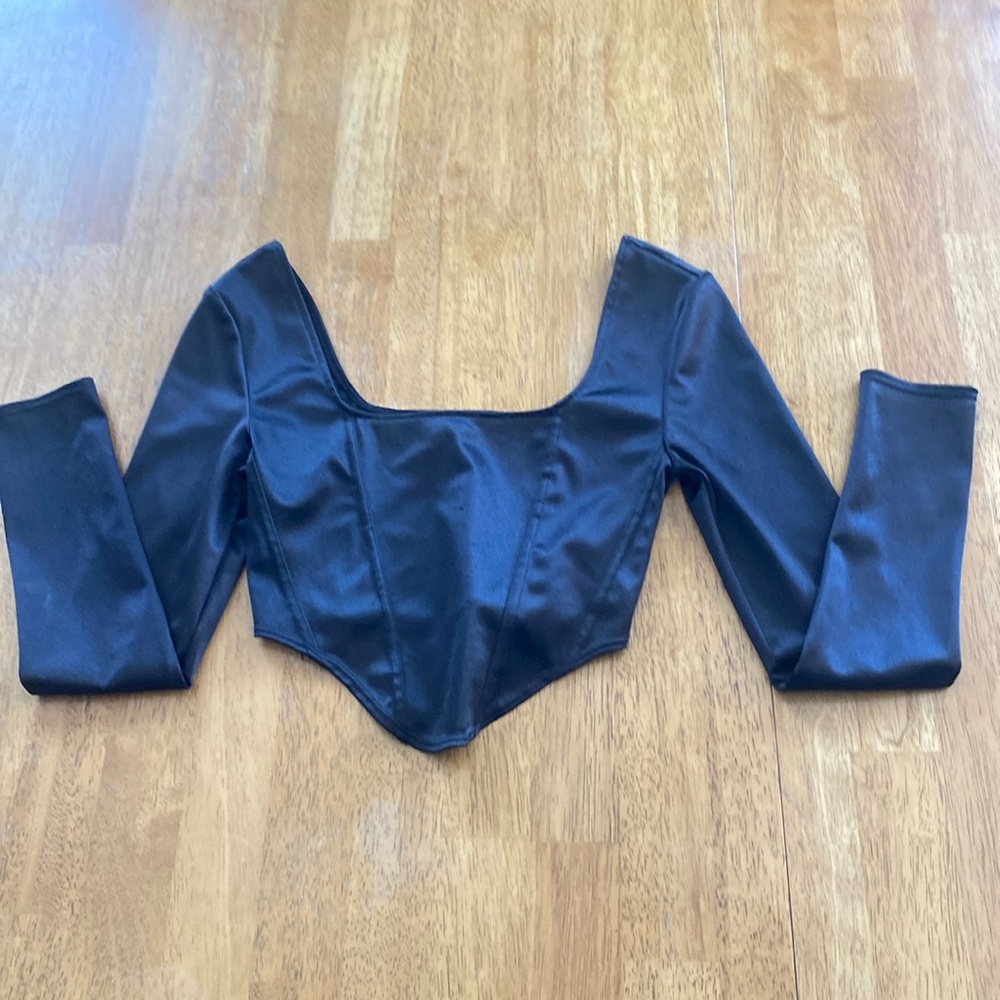 Satin top